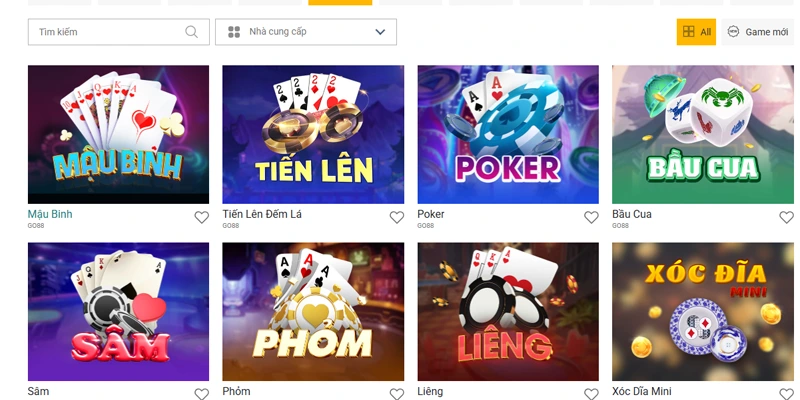 Game bài Five88 đỉnh cao của bài bạc